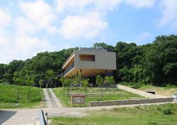 堺自然ふれあいの森 ランドスケープデザイン＋建築デザイン（森の館） 2005年