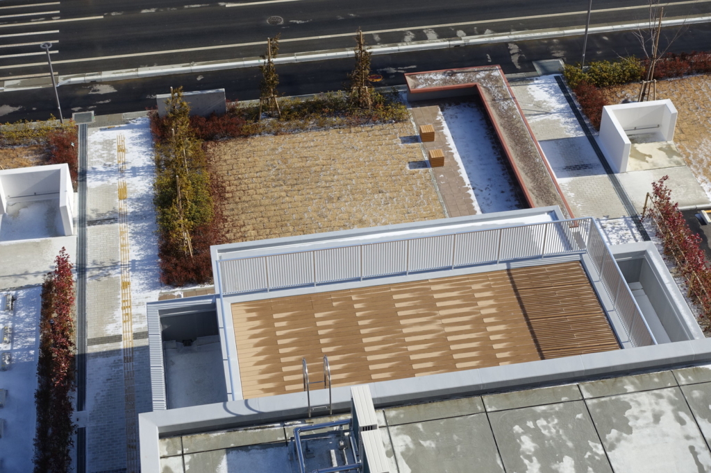気仙沼市 内の脇住宅 ランドスケープデザイン 2016年